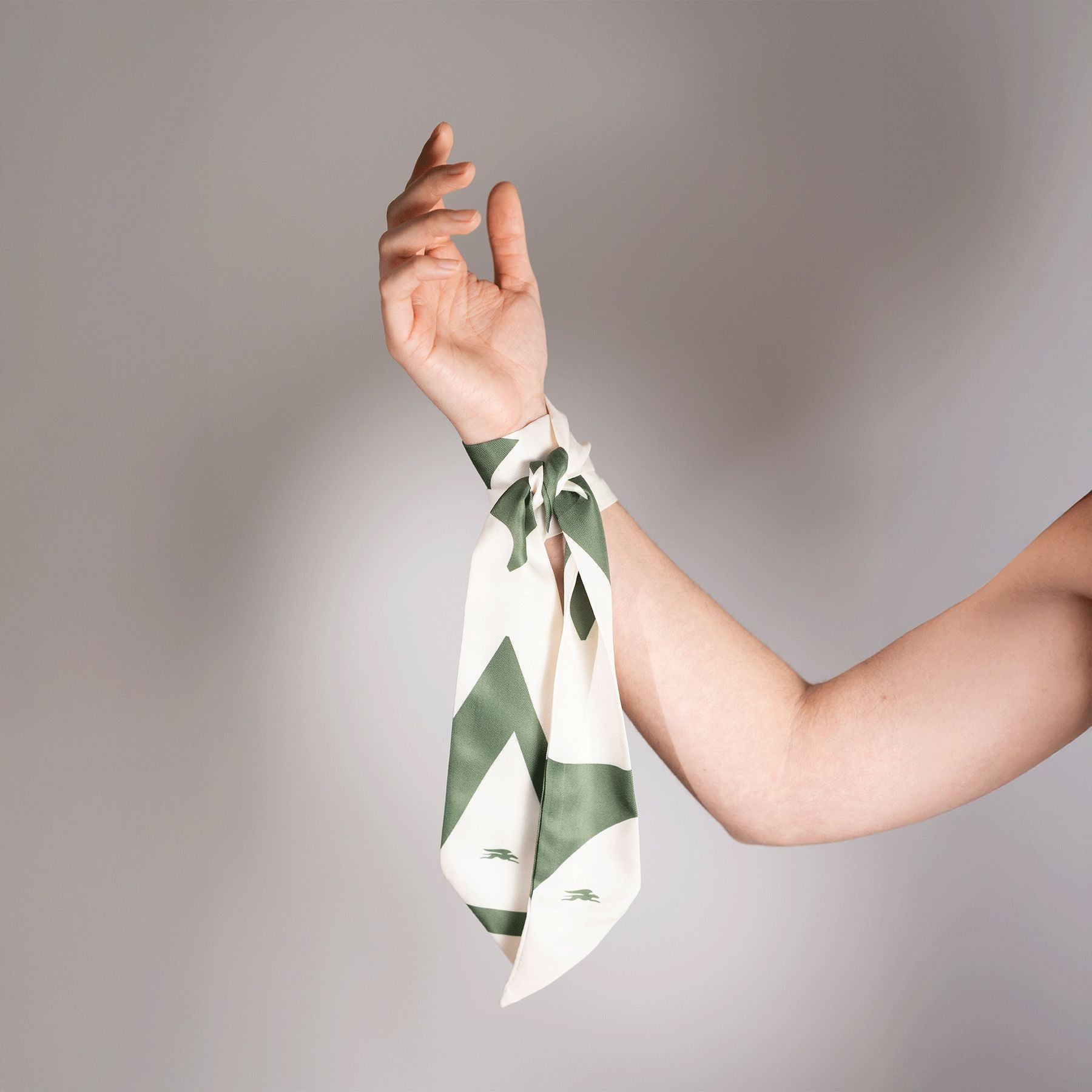 Laika Twilly Headband ivy/white