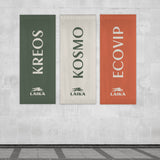 Laika textile banner - ecovip